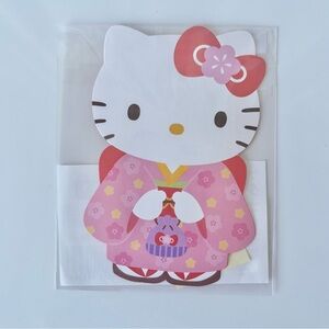 Hello Kitty Japanese Kimono Tip Money Envelope Pack of 2 NWT Japan Exclusive